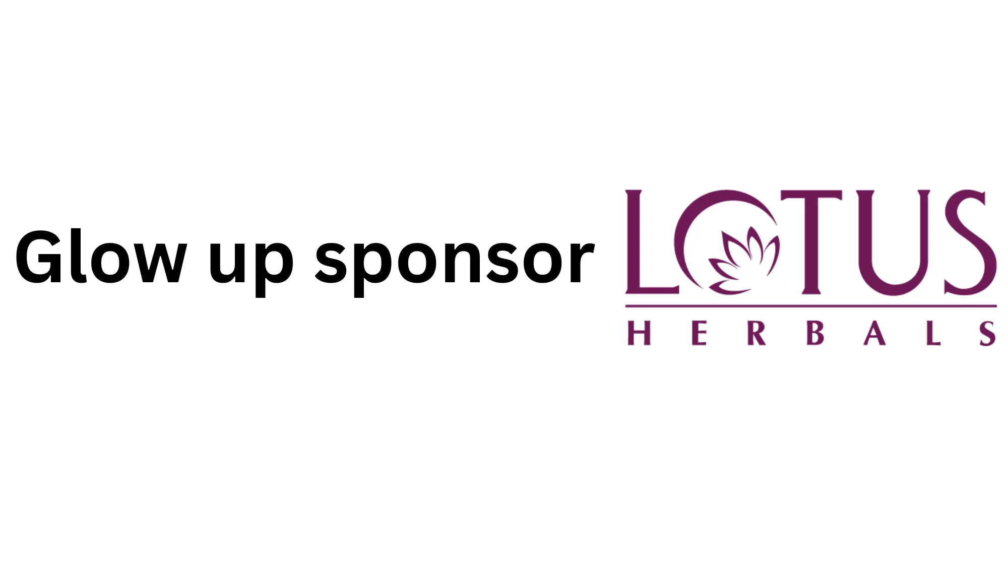 glow up sponsor